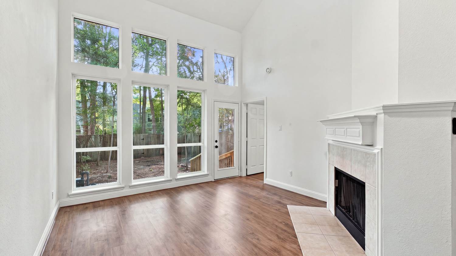 Interior — Vaulted Living Room