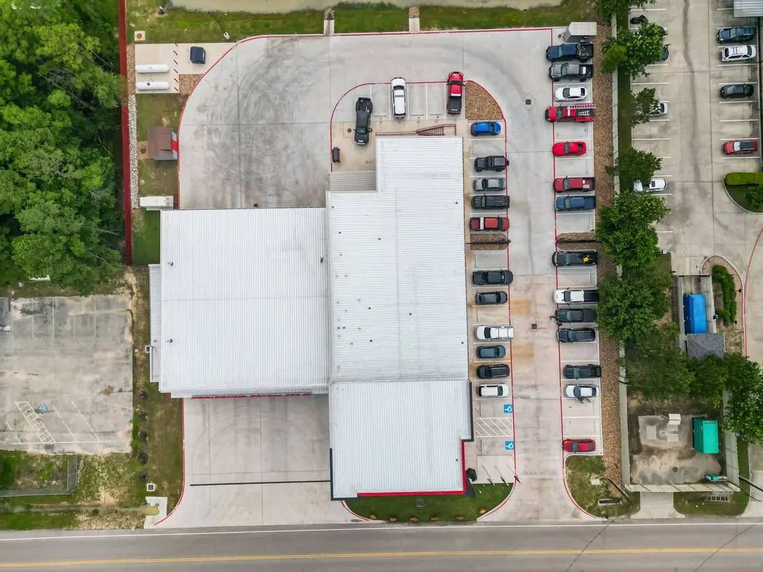 Top-Down Site Plan &mdash; Aerial drone photography in Houston, TX by Elev8 Images